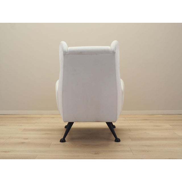 Metal Vintage Italian Lounge Chair, 1980s For Sale - Image 7 of 18