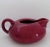 American Vintage Burgundy Low Pitcher For Sale - Image 3 of 7
