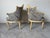 1960s Vintage Hollywood Regency Cane Back Tufted Lounge Chairs - A Pair For Sale - Image 5 of 13