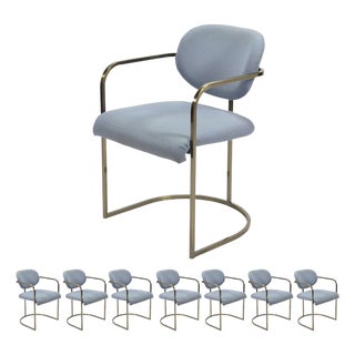 Set of Four or Eight Armchairs by Design Institute America For Sale