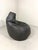 Sacco beanbag by Gatti, Paolini and Teodoro for Zanotta, Italy. The largest version of the Sacco in grey leather. The...