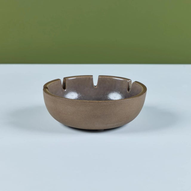 Ceramic Heath Ceramics Speckle Glazed Ashtray For Sale - Image 7 of 10