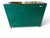 Vintage Chinese Green Lacquered Serpentine Credenza / Sideboard With Soapstone Inlay For Sale - Image 9 of 12