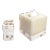 Natural Capiz Shell Acrylic Tissue Box Cover Toothbrush Holder Countertop Accessories For Sale