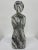 Postmodern Solid Polished Carved Calcutta Marble Female Figurative Sculpture For Sale - Image 13 of 13