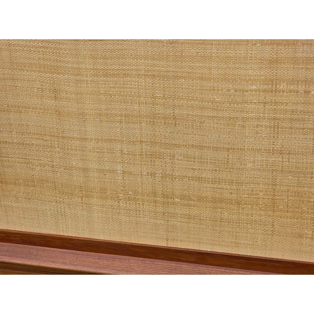 Danish Modern Teak & Cane Headboard by Sven Madsen for Falster For Sale In Richmond - Image 6 of 7