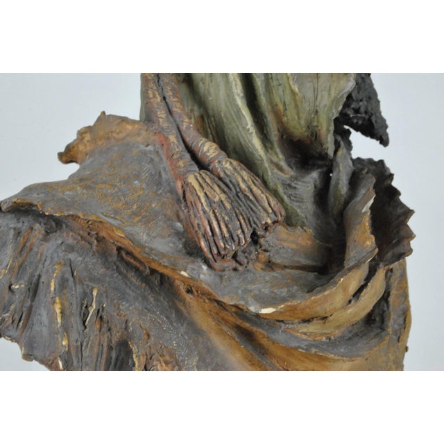 19th Century 19th Century Orientalist Terracotta Bust of an Arab For Sale - Image 5 of 18