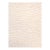 Edgy Hand-Tufted Cream Area Rug- 5' 0'' X 8' 0'' For Sale