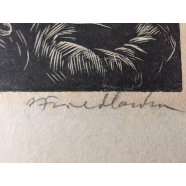 Albert Abramovitz, Macaques 4.35., Circa 1940s For Sale - Image 4 of 5