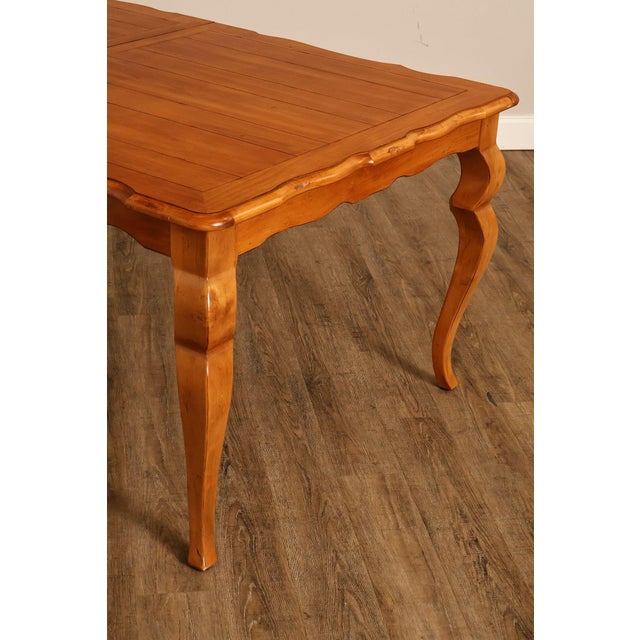 Brown French Country Style Expandable Dining Room For Sale - Image 8 of 18