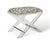 Uber chic clear lucite X shaped accent upholstery--our Delano Bench is the perfect vanity stool and/or designer accent...