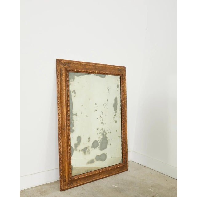 Baroque Baroque Style Gilt Lacquered Mirror by Stephen Cavallo For Sale - Image 3 of 13