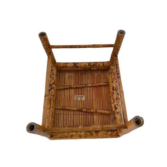 Vintage Bamboo Nesting Stools/ Plant Stand Risers Set of 3 Chairish