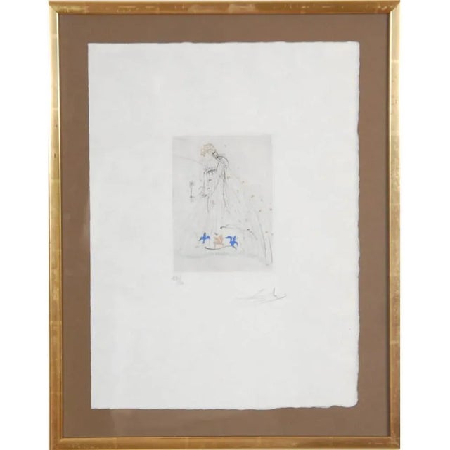 Salvador Dali, Petit nüs Ronsard, 20th Century, Etching For Sale - Image 5 of 5