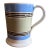 Antique Staffordshire Pearlware Mocha Banded Tankard, Circa 1820s For Sale