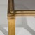 20th Century French Pierre Vandel Style Brass & Glass Coffee Table For Sale - Image 11 of 18