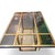 Table in Smoked Glass & Gold-Plated Steel, 1970s For Sale - Image 3 of 6