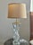 Vintage French Regency Crystal Art Verrier (Art Glass) Table Lamp Att. Art Vannes For Sale - Image 10 of 16