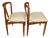 Danish Teak Off-White Juliane Dining Chair by Johannes Andersen for Uldum Møbelfabrik, 1970s For Sale