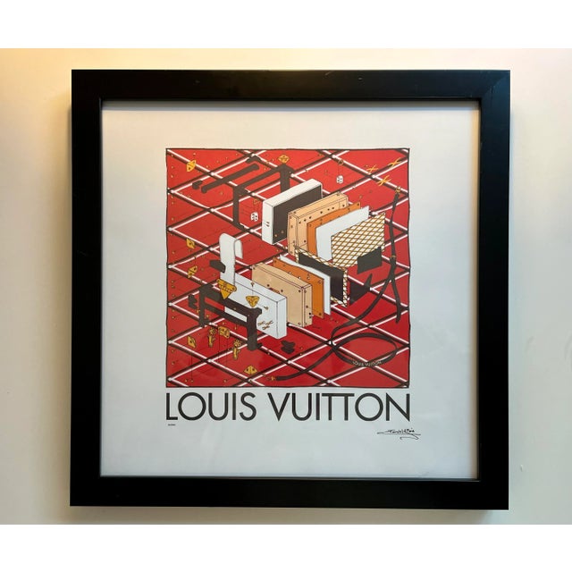 Paper Vintage Sunday B. Morning Louis Vuitton Fairchild Paris Limited Edition Print For Sale - Image 7 of 7