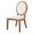 Brand new special order item. Not vintage. Elegant dining chair featuring a distinctive cameo back design wrapped in...