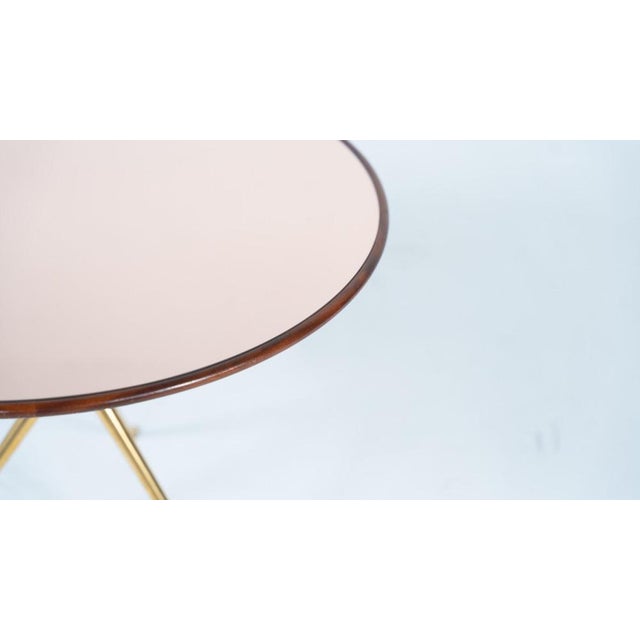 Tripod Side Table attributed to Osvaldo Borsani for Arredamenti Borsani, Italy, 1950s For Sale - Image 3 of 13