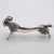 1980s Vintage Italian Handmade Genuine Sterling Silver 925 Ram / Aries Shaped Spoon Rest For Sale - Image 5 of 11