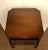 Original Retail $1650, Stylish Modern Hickory Chair Wabi Side Table finished in a warm mahogany, showroom floor sample,...