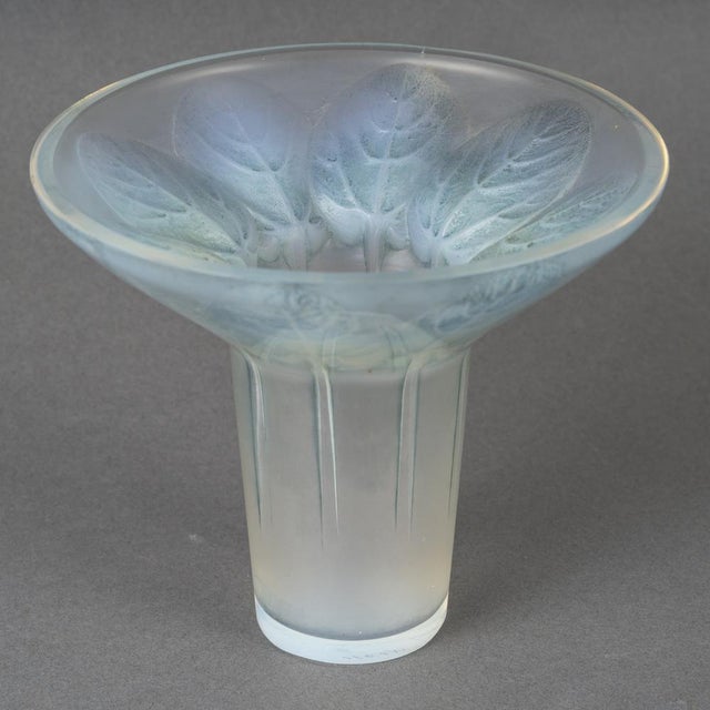Violet Opalescent Vase by René Lalique, 1921 For Sale - Image 3 of 9