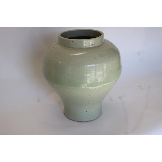 Chinese Late 19th Century Glazed Ceramic Jar For Sale - Image 3 of 5