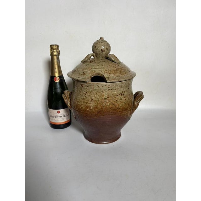 Stoneware Pot by Bodiny, France, 1960 For Sale - Image 3 of 11