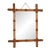 Circa 1900 French Faux Bamboo Mirror For Sale