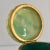 1950s C. 1950s Vintage MCM Italian Alabaster Box in the Style of Fratelli Coppini & Angelo Pinna – Green Onyx & Turquoise Hues With Brass Hinged Lid For Sale - Image 5 of 10