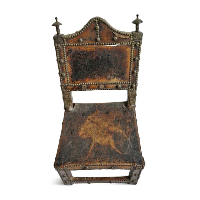 Authentic early 1900's Asipim chair. Used by Asante chiefs during meetings to symbolize their power and prestige while...