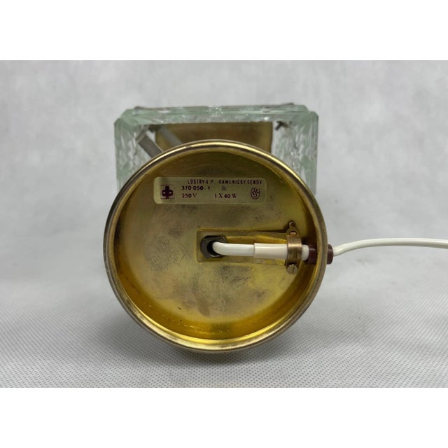 Mid-Century Table Lamp from Kamenický Šenov, 1970s For Sale - Image 6 of 12