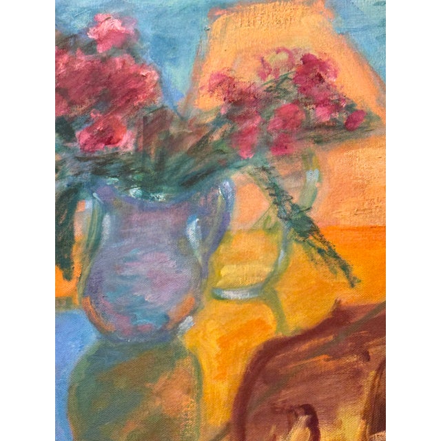 21st Century Painting "Room With a View" by A. Jones For Sale - Image 4 of 7