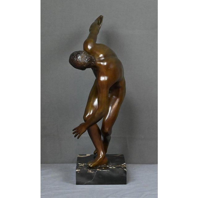 After Myron, The Discus Thrower, Early 20th Century, Bronze For Sale - Image 13 of 18