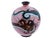 Late 19th Century Antique Meiji Japanese Cloisonne Pink Enamel Goldstone Vase Dragons For Sale - Image 5 of 6