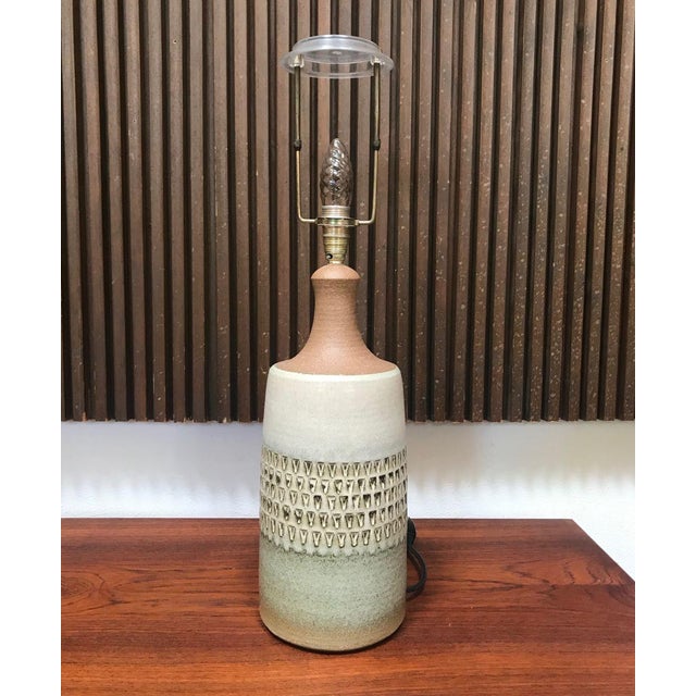 Ceramic Table Lamp from Søholm Stoneware, 1960s For Sale - Image 9 of 18