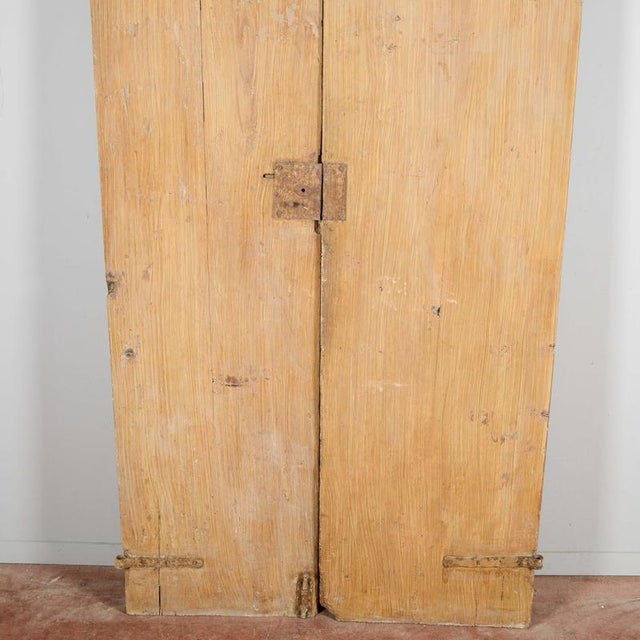 Antique Double-Leaf Door, 18th Century For Sale - Image 8 of 9