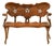 Calvet Bench attributed to Antoni Gaudí, Oak, Jugendstil Design, Spain For Sale