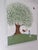 Whimsical Contemporary Folk Art Painting of Children Playing Beneath a Tree For Sale - Image 4 of 6