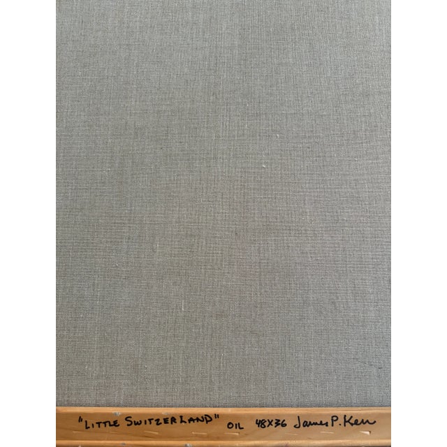 "Little Switzerland" Contemporary Painting by James P. Kerr For Sale - Image 4 of 4