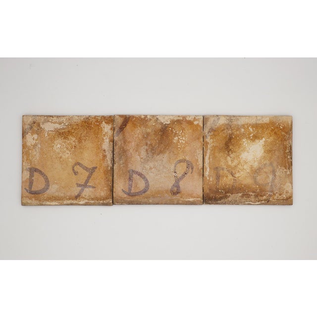 19th Century 19th Century Set of Three Tiles Depicting a House, Portuguese For Sale - Image 5 of 5