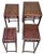 Oriental Hardwood Nesting Tables, 1870, Set of 4 For Sale - Image 4 of 12