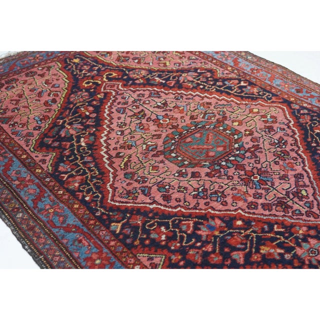Textile Antique Malayer Rug 3'2'' X 5'1'' For Sale - Image 7 of 10