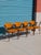 Just in—a stunning set of four authentic Model 42 dining chairs designed by Kai Kristiansen for Schou Andersen...