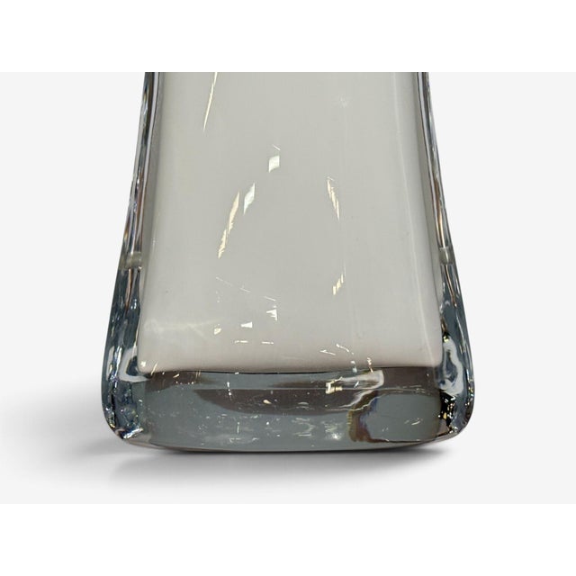 1960s Carl Fagerlund, Swedish Modern, Table Lamps, White Glass, Sweden For Sale - Image 10 of 12