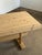 Late 20th Century Scandinavian Modern Trestle Dining Table in Pine, Sweden, 1970s For Sale - Image 5 of 9