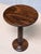 Brown Sculptural Round Side Table in Beech Wood by Charles Dudouyt, France, 1950s For Sale - Image 8 of 12